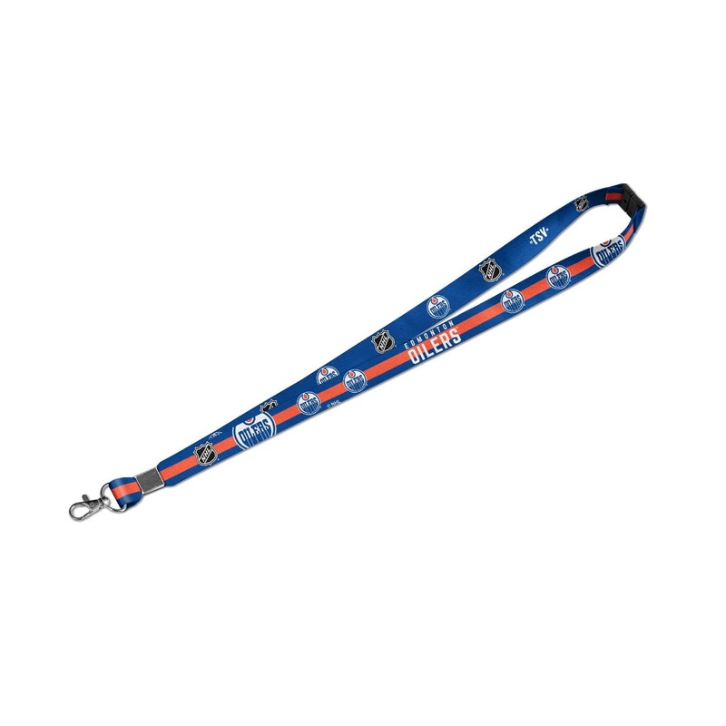 The Sports Vault NHL Edmonton Oilers Sublimated Lanyard