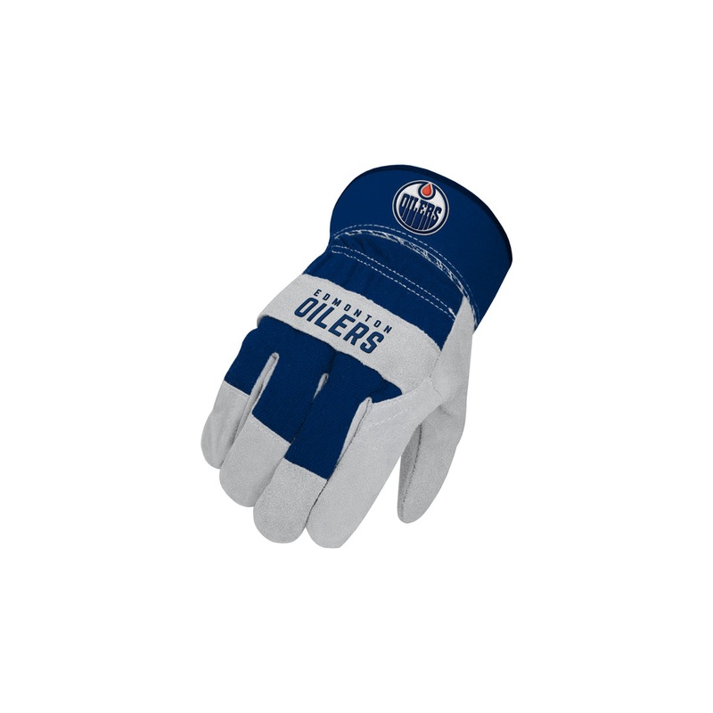 The Sports Vault NHL Edmonton Oilers Work Glove