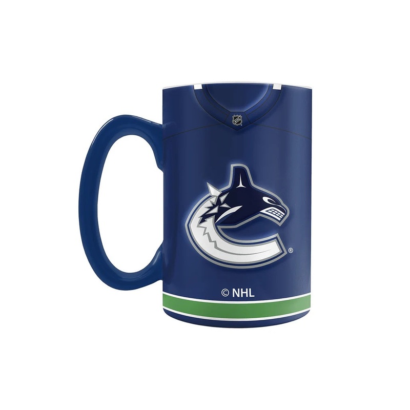 The Sports Vault NHL Vancouver Canucks Sculpted Jersey Mug 20oz