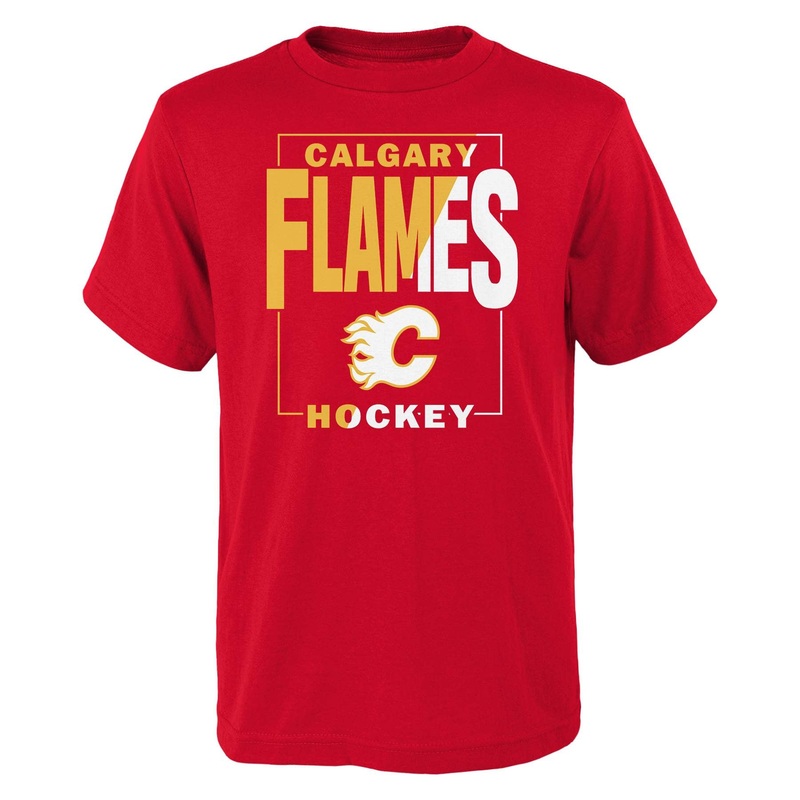 Youth Coin Toss Tee – Calgary Flames S