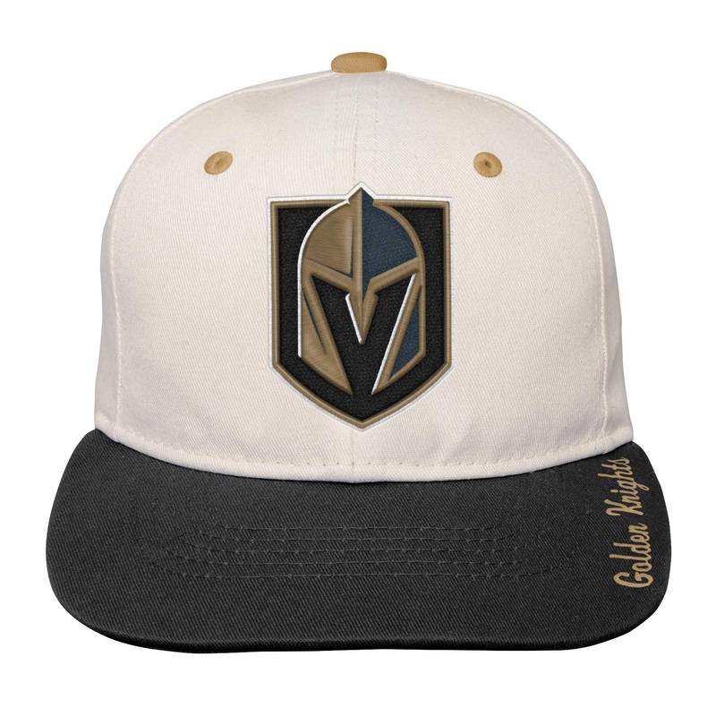 Youth Bone Crown Deadstock Flat Brim – Vegas Golden Knights