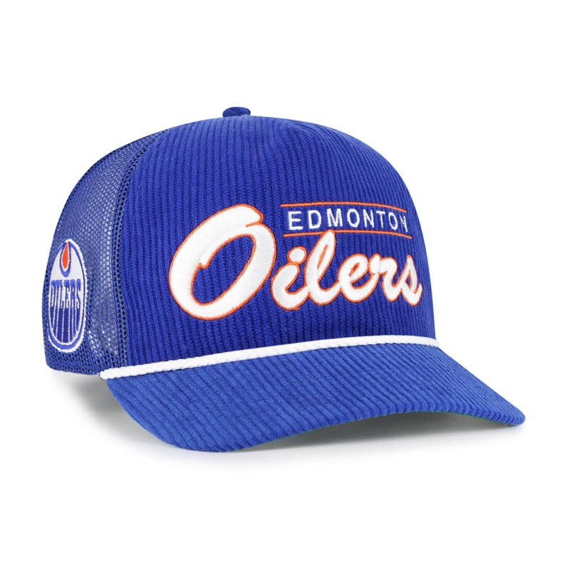 ’47 Brand Men’s NHL Edmonton Oilers Double Header Mesh Hitch Hat