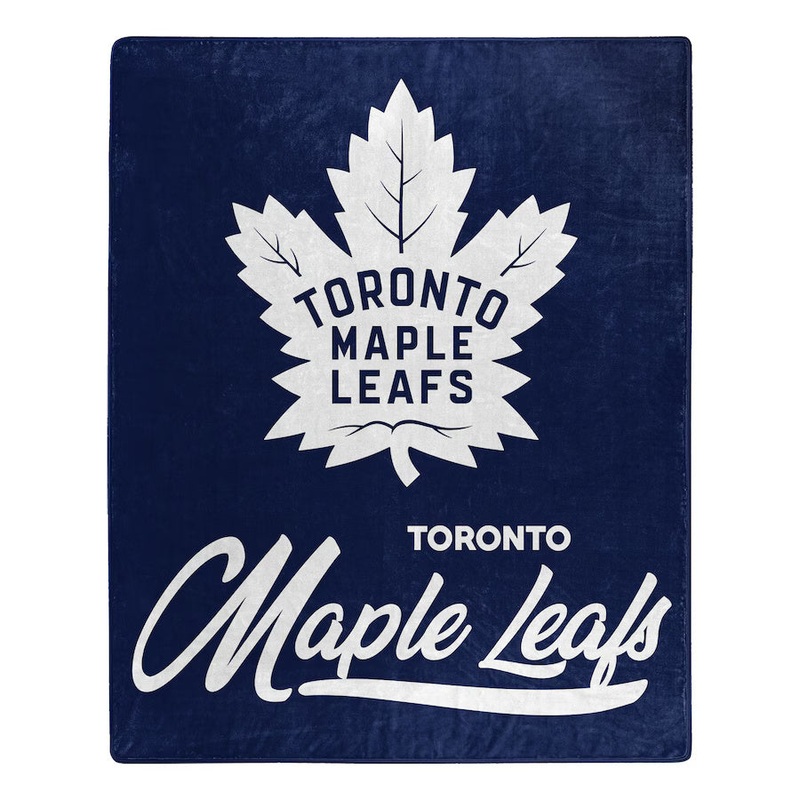 Northwest NHL Toronto Maple Leafs Signature Raschel Throw Blanket 50″x60″