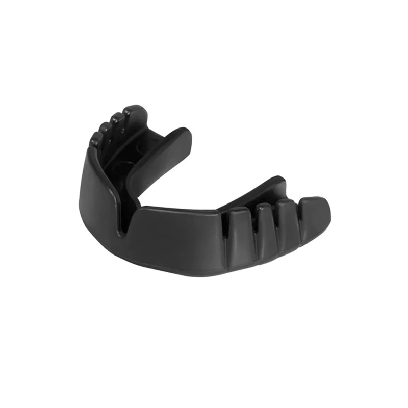 OPRO Snap Fit Mouthguard Junior Jet Black