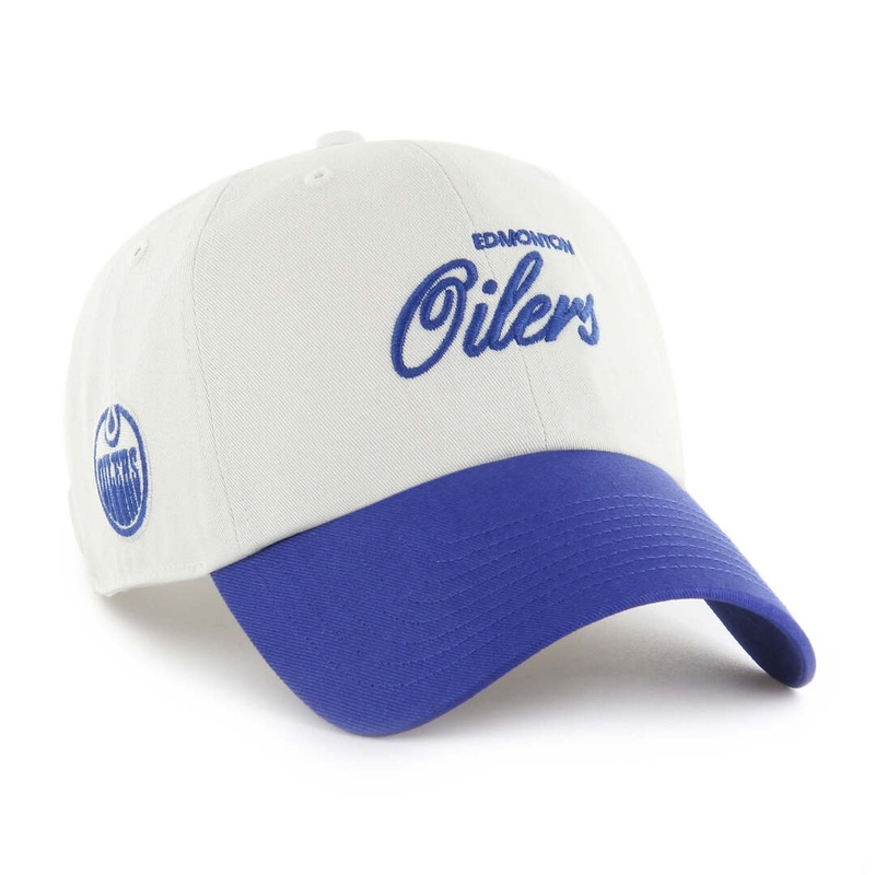 ’47 Brand Men’s NHL Edmonton Oilers Foundational Clean-Up Hat