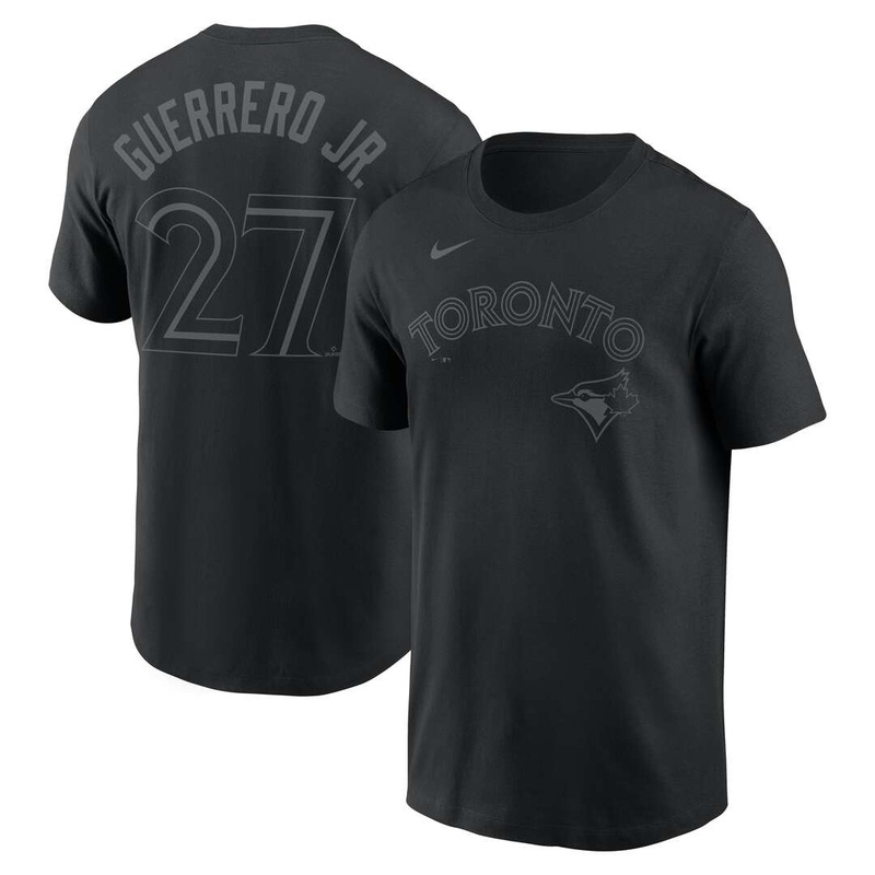 Blackout N&N Blue Jays Guerrero Jr. Short Sleeve Shirt BLACK/BLACK S