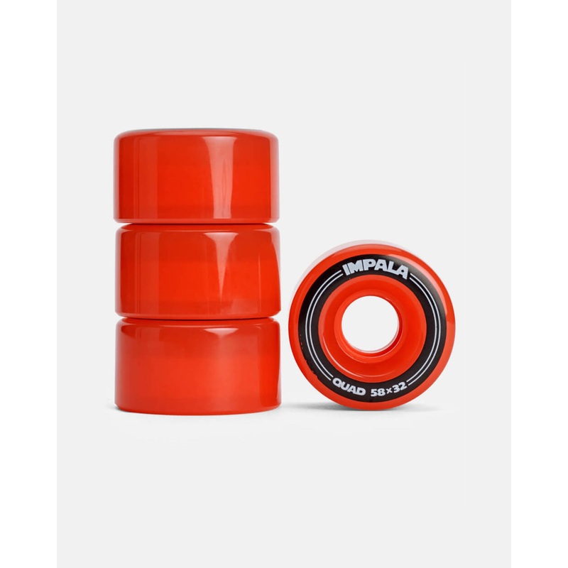 Impala Quad Wheel 4pk – Red Red 58