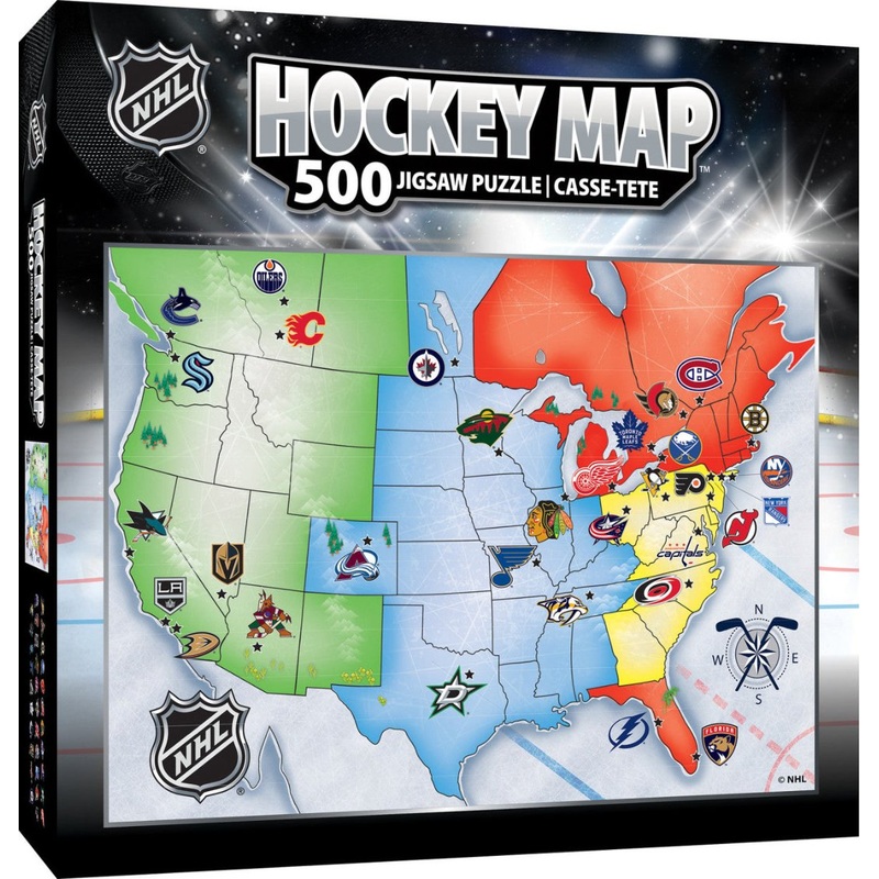 MasterPieces NHL Map Puzzle