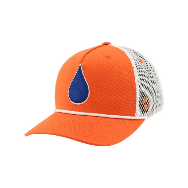 Zephyr Men’s NHL Oil Drop Cargo Rope Hat Orange/White