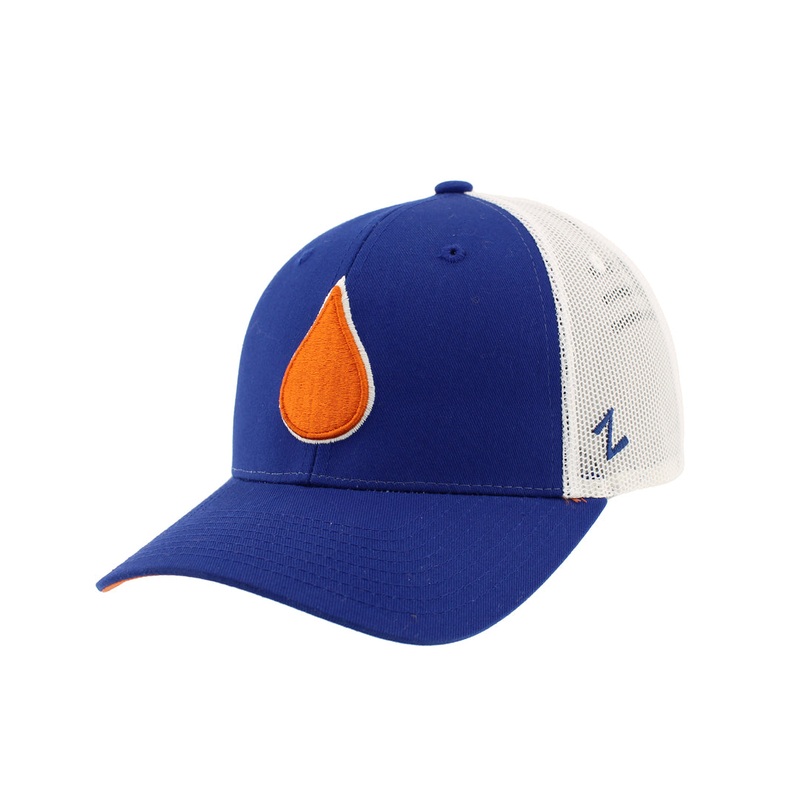 Zephyr Men’s NHL Oil Drop Mesh Snapback Hat Black