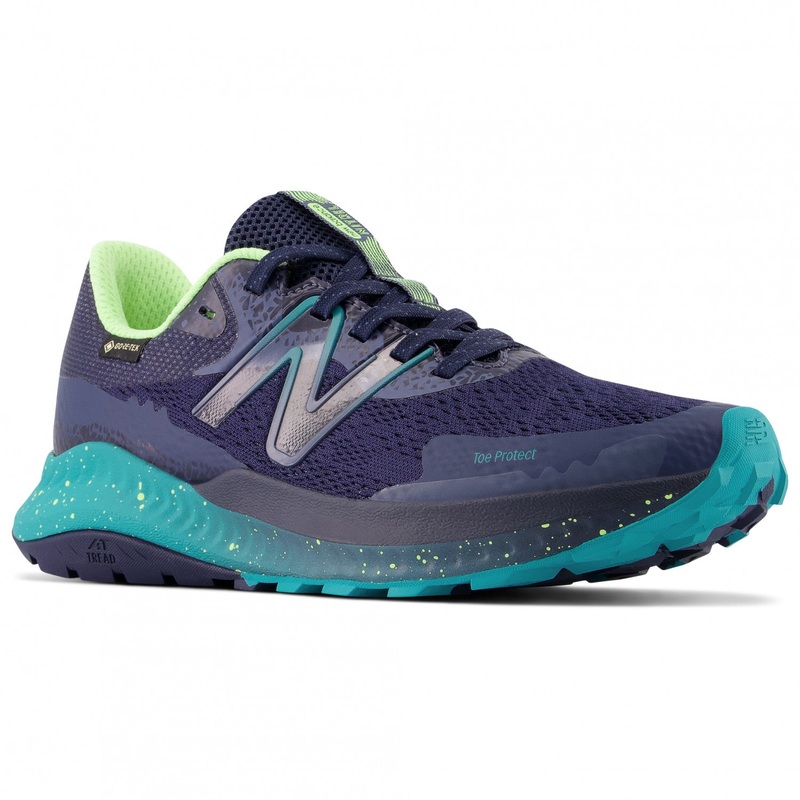 DynaSoft Nitrel v5 GTX – Women’s Trail Running Shoe BLUE GREEN 6.0 B