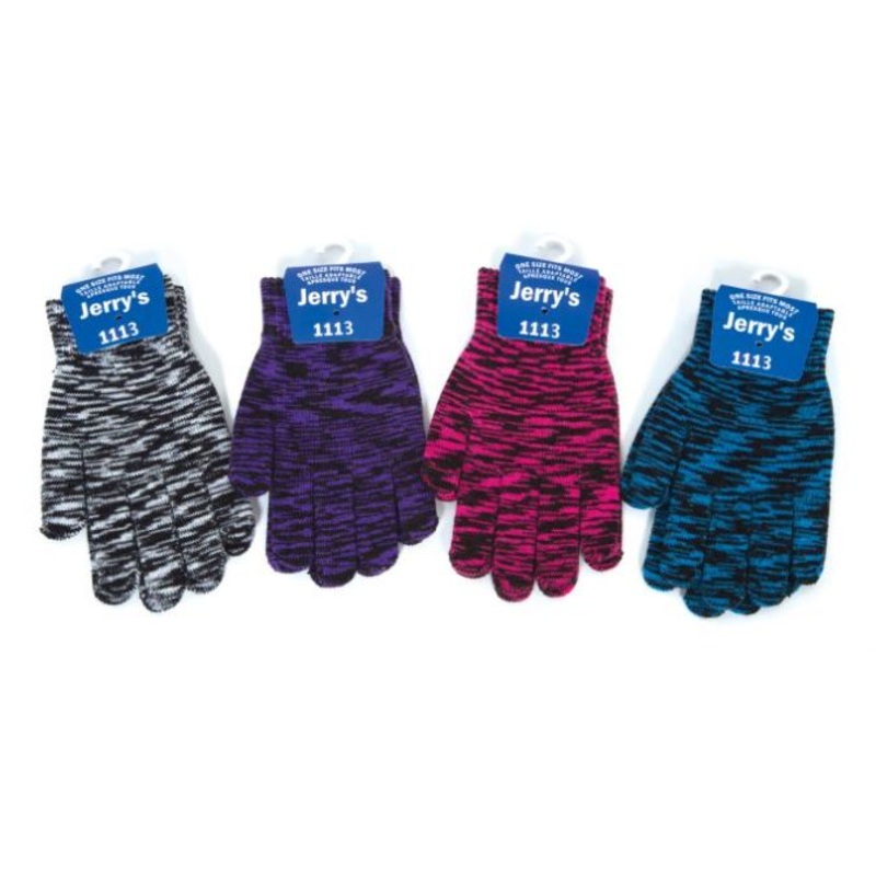 Jerrys Marled Mini Gloves – 1113 Black/Blue
