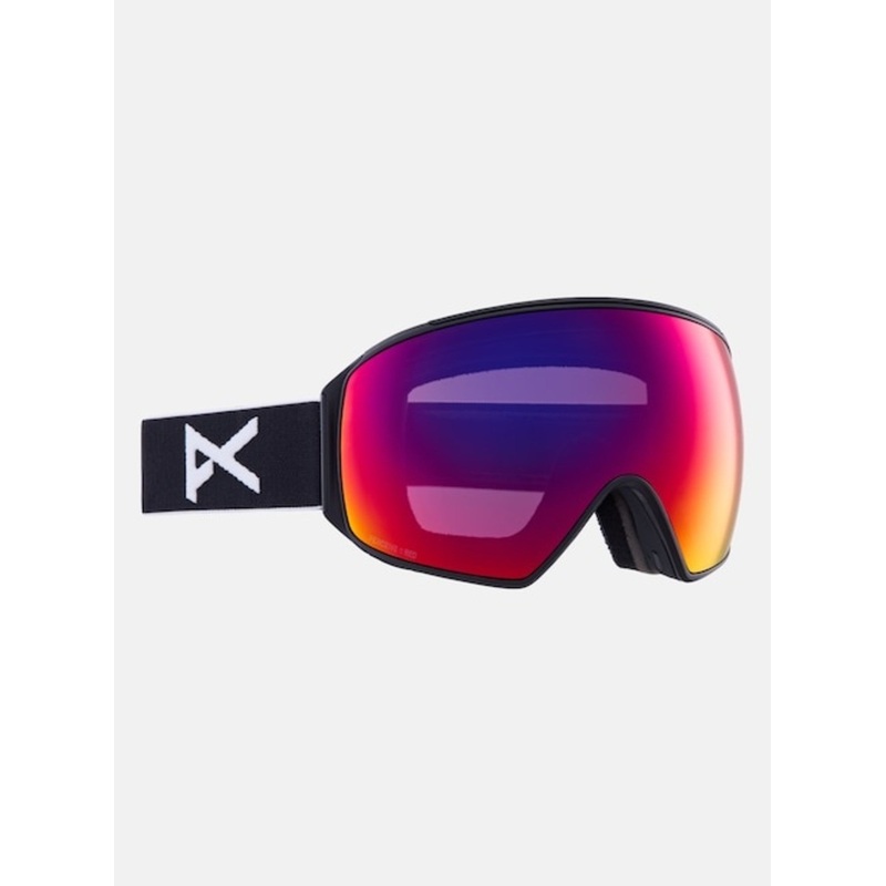 M4 Goggles (Toric) + Bonus Lens + MFI Face Mask BLACK/SUNNY RED OS