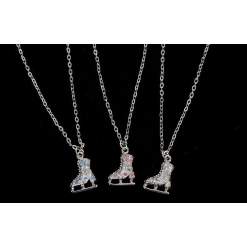 Jerrys Crystal Skate Necklace – 1280 Clear
