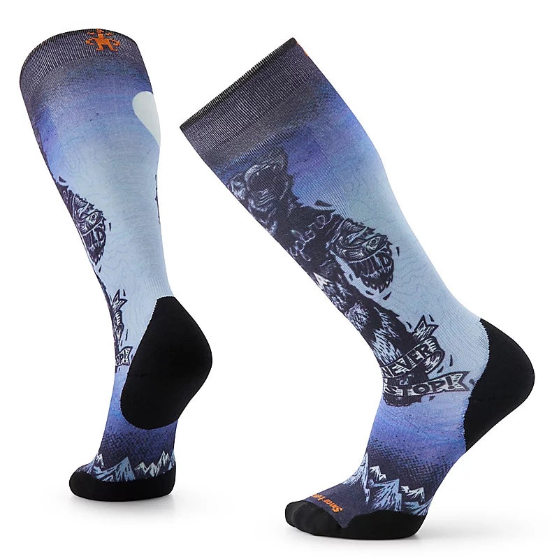Ski Targeted Cushion Always Explore Print OTC Socks MULTI M