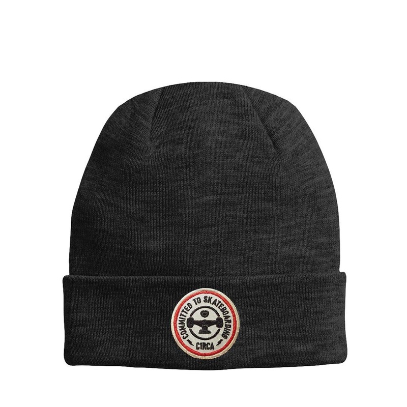 C1RCLE Patch Beanie One size fits all 100 % Soft Touch Acrylic Black