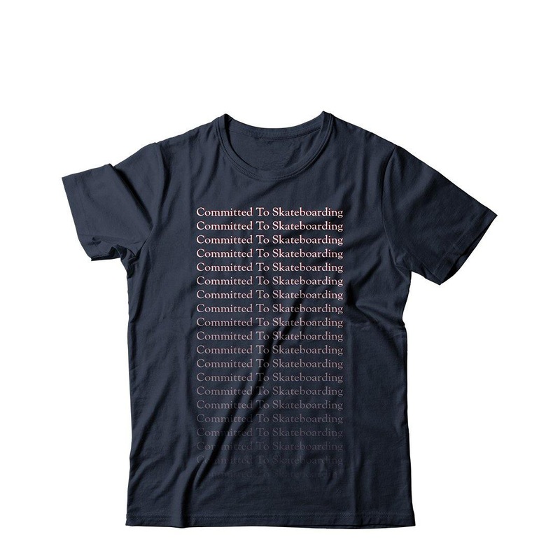 T-Shirt SHADOW – Navy S 100% Cotton Blue