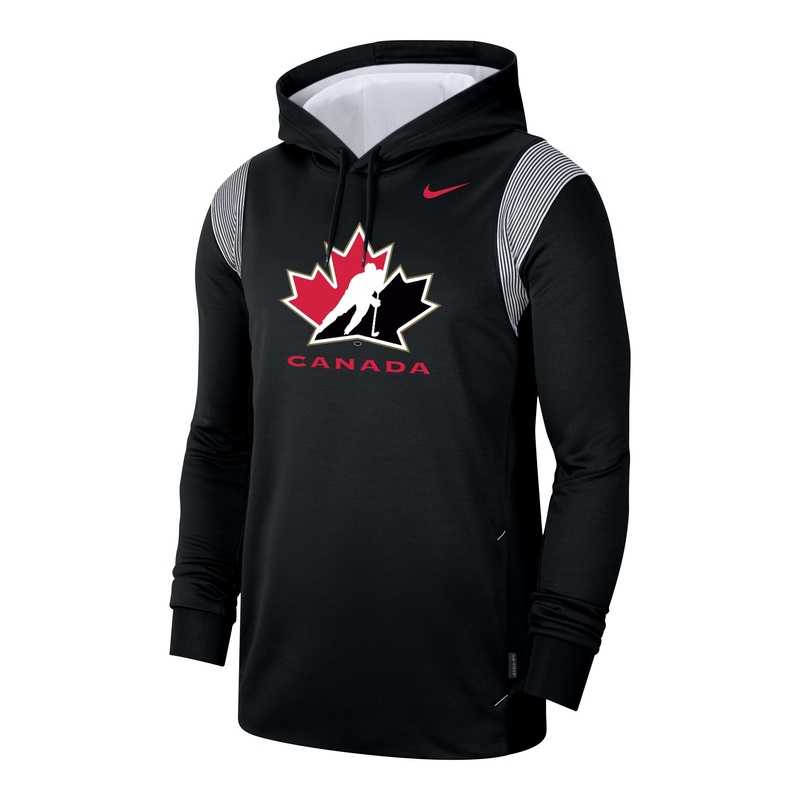 Team Hockey Canada Club Fleece Men’s Pullover Hoodie BLACK S