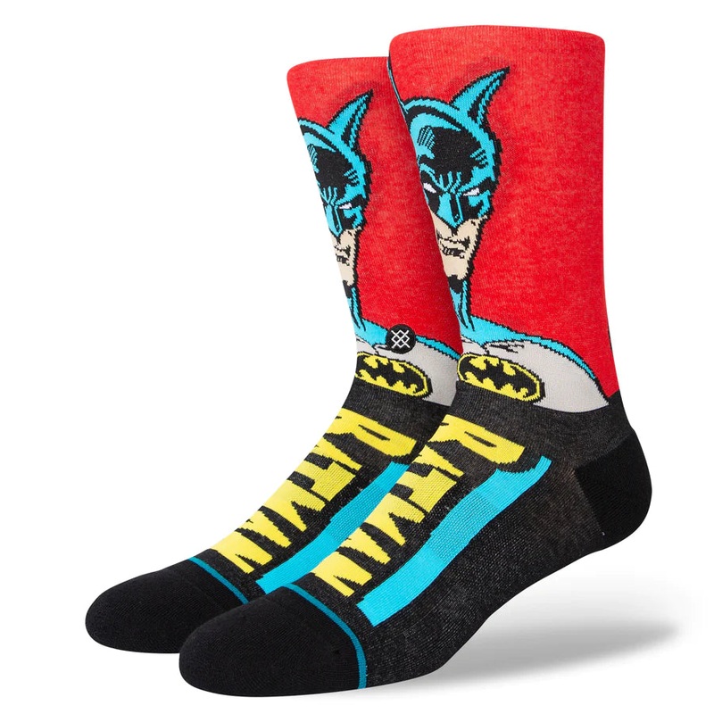 Batman X Batman Comic Crew Socks BLACK S