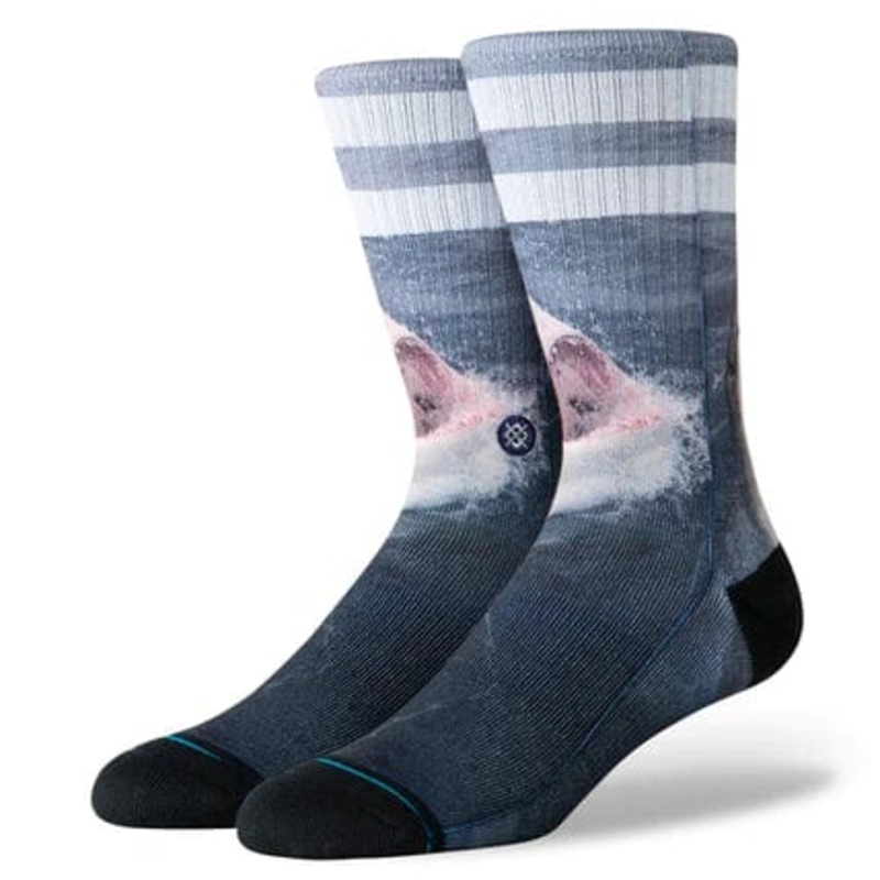 Brucey Crew Socks GREY L
