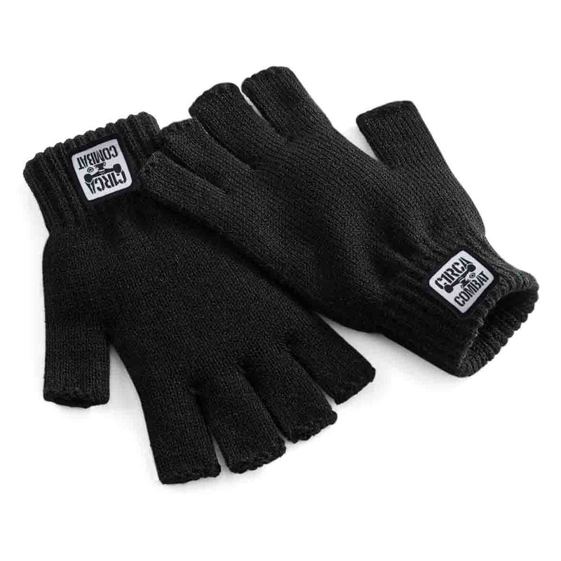 COMBAT Homeless Gloves – Black Black S/M