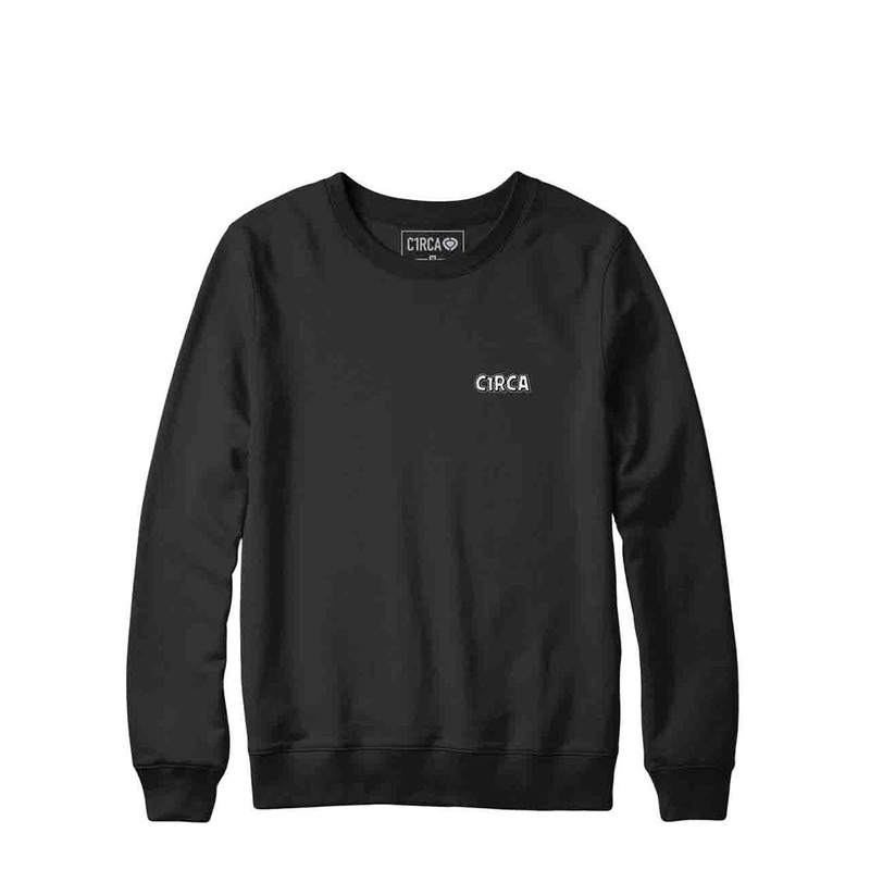 Crew ATOMIC VISION – Black S 80% Cotton/20% Polyester Black