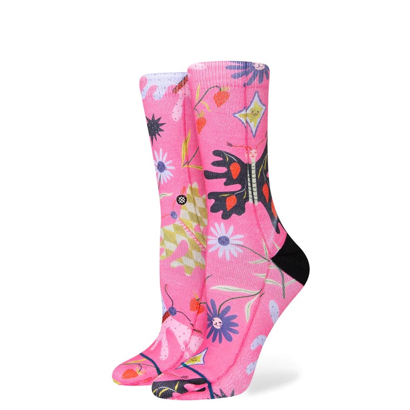 Estee Preda X Strawberry Patch Crew Socks PINK S