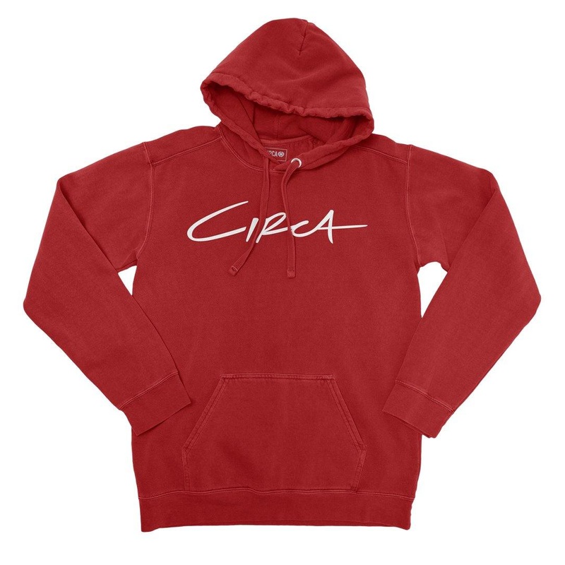 SELECT Hoodie – Brick Red S Red 80% Cotton/20% Polyester