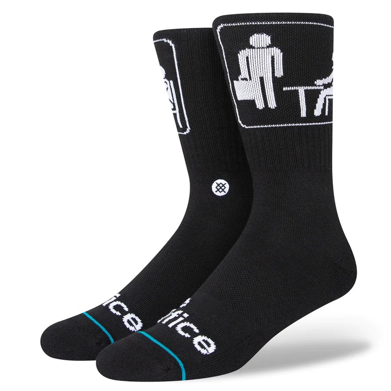 The Office X The Office Intro Crew Socks BLACK S