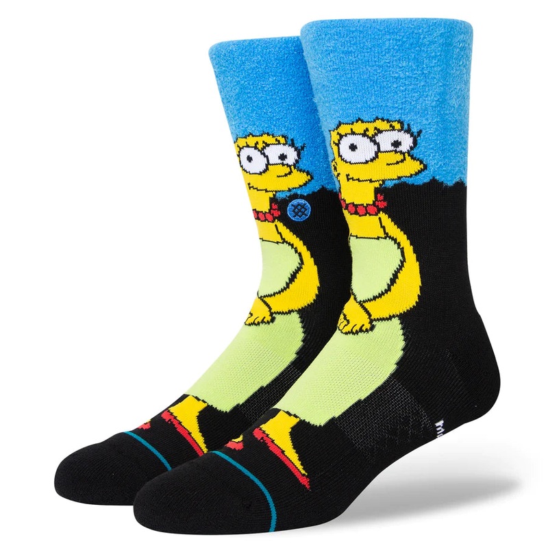 The Simpsons X Marge Crew Socks BLACK M