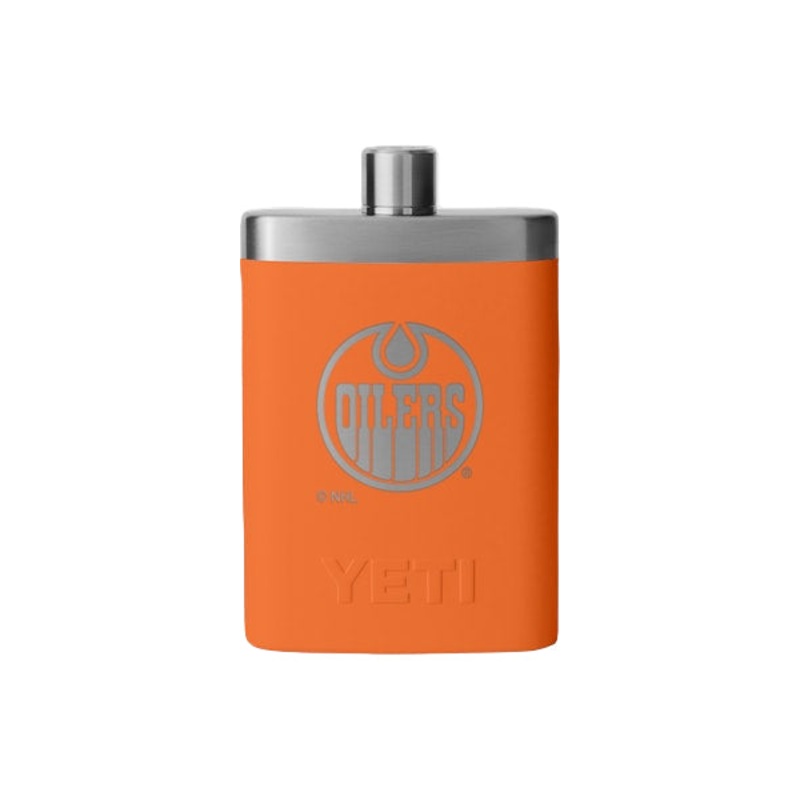 YETI NHL Edmonton Oilers Flask Blue