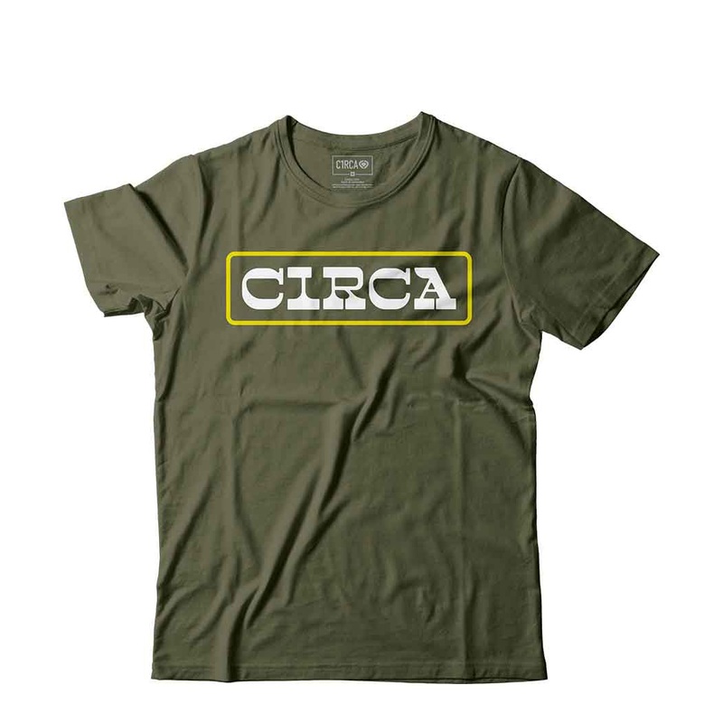 BOLD T-Shirt – Military Green S 100% Organic Cotton Green