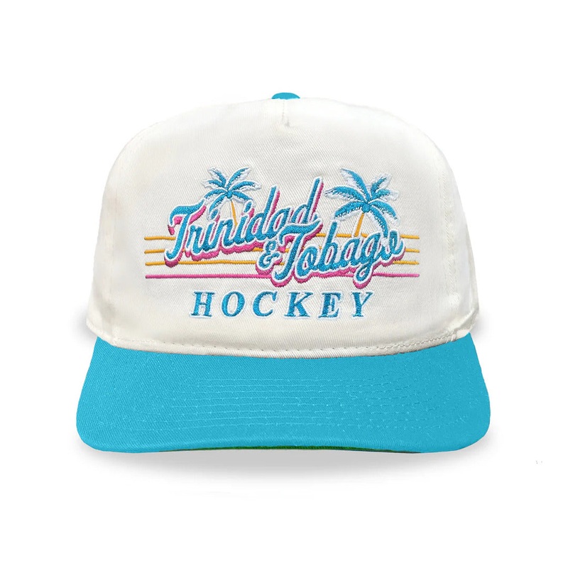 Celly Hockey Trinidad & Tobago Hockey Snapback Cap Cream/Aqua
