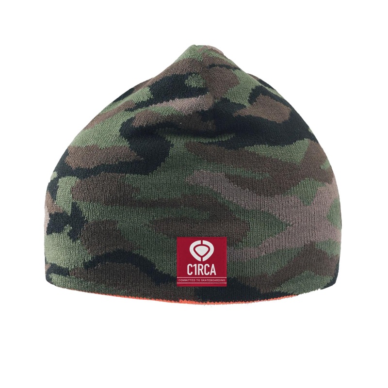 Flag WILD Beanie – Camouflage/Orange One size fits all 100 % Soft Touch Acrylic Black