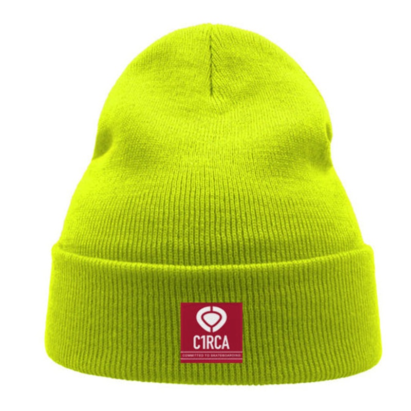 Flag WIND Beanie – Yellow Fluo One size fits all 100 % Acrylic Yellow