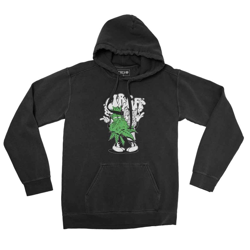 Hoodie CHILL LIFE – Black S Black 80% Cotton/20% Polyester