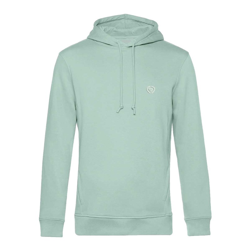 Hoodie MINI ICON Organic – Sage S Green 80% Organic Cotton/20% Recycled Polyester