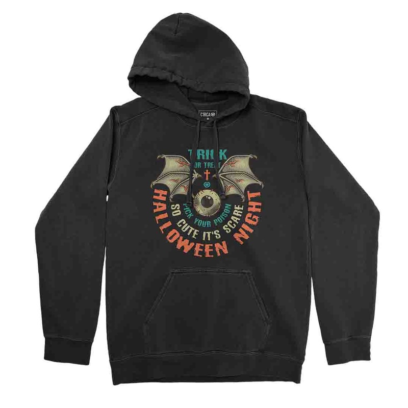 Hoodie MONSTER – Black S Black 80% Cotton/20% Polyester