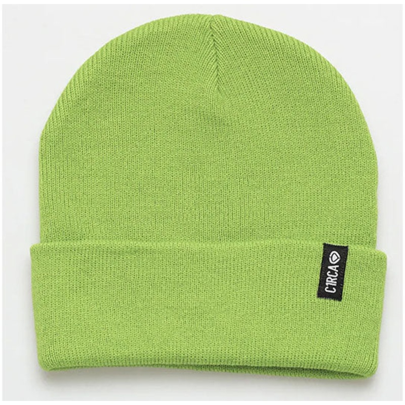 Label WIND Beanie – Lime One size fits all 100 % Acrylic Green