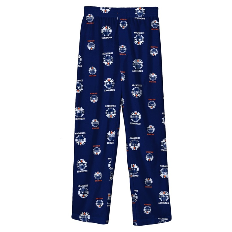 NHL Branded Toddler Edmonton Oilers Pajama Pants Royal 2T