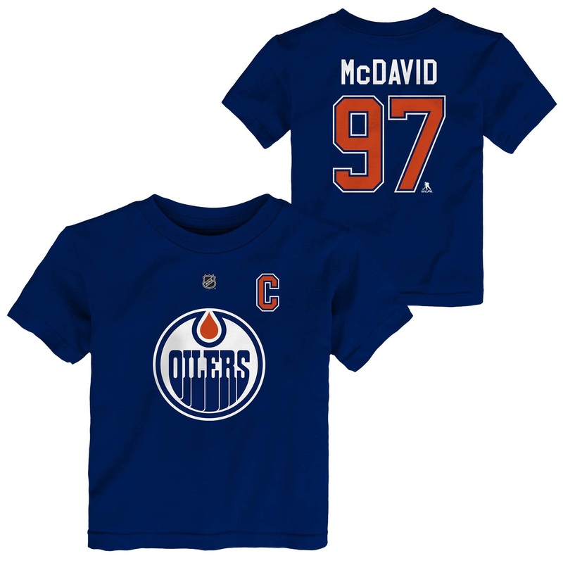 Toddler Name and Number Tee McDavid 2T