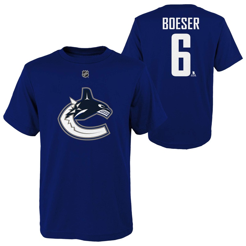 Youth Name and Number Tee Boeser S