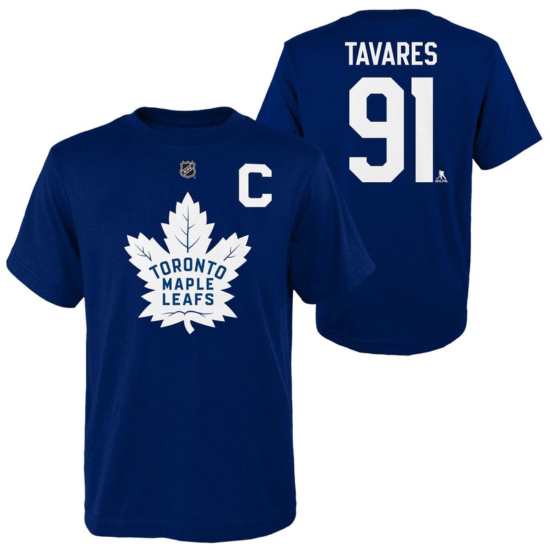 Youth Name and Number Tee Tavares S
