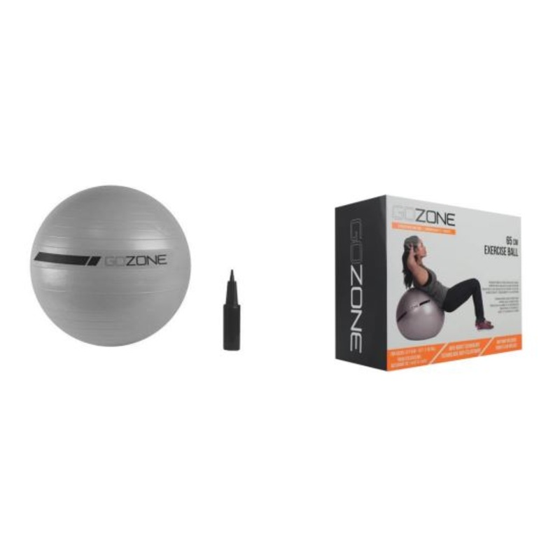 65cm Exercise Ball with Hand Pump