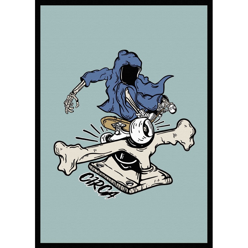 BONE Caribbean Blue Panel 25×35 cm PVC Green