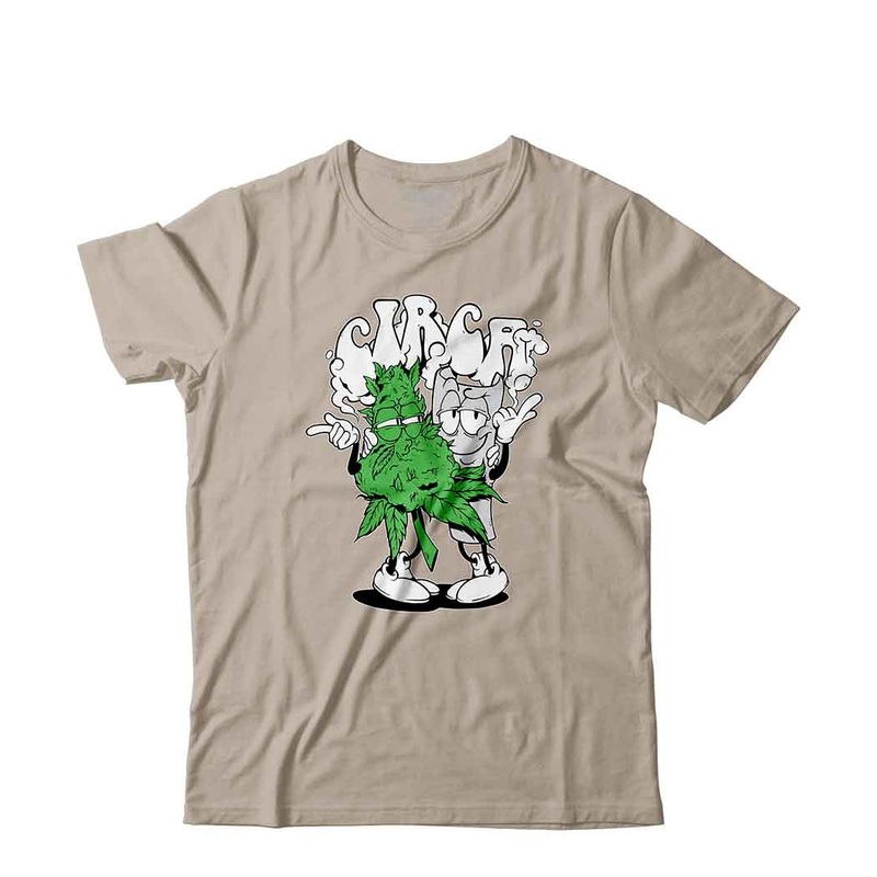 CHILL LIFE T-Shirt – Desert Dust S 100% Organic Cotton Brown