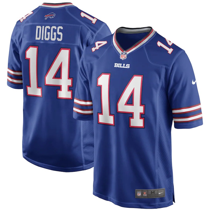 Game Jersey Buffalo Bills Stefon Diggs ROYAL XL