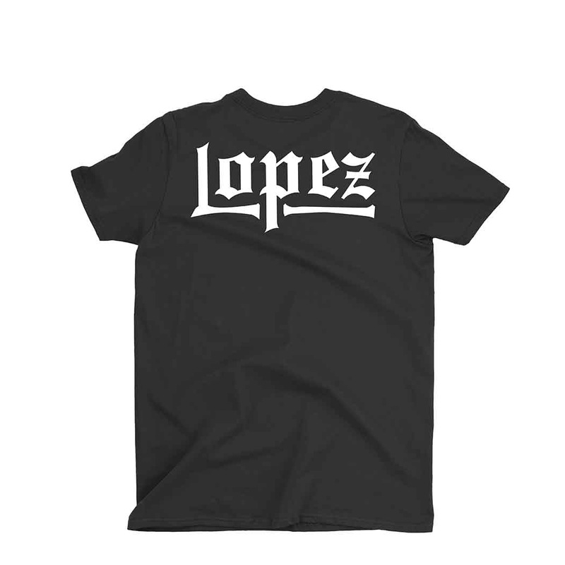LOPEZ T-Shirt – Black S 100% Organic Cotton Black