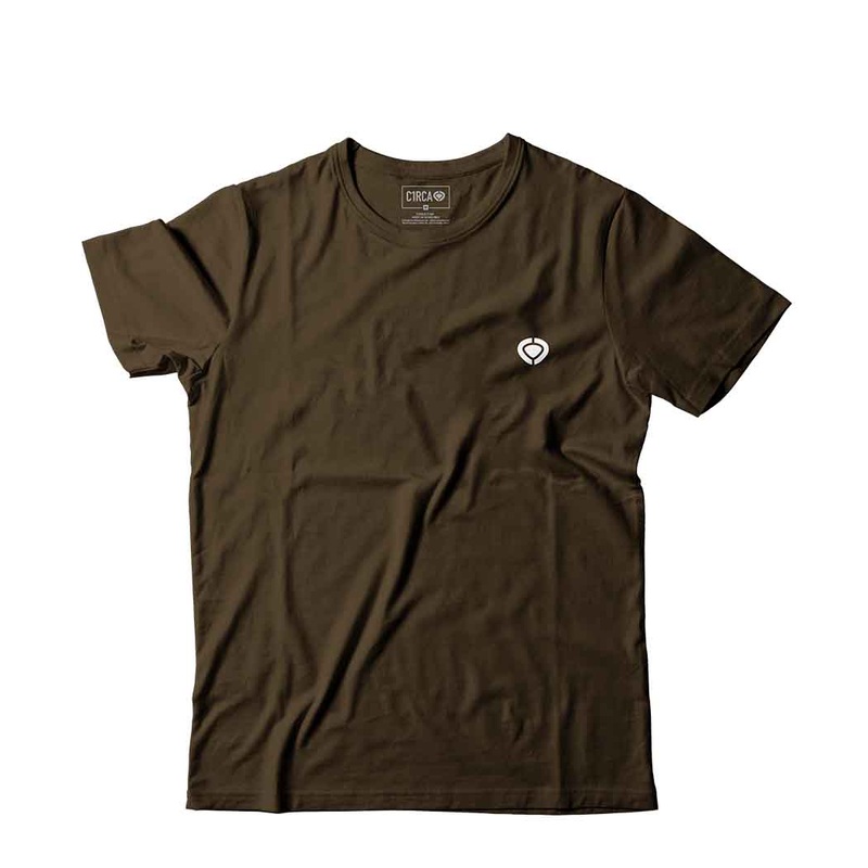 MINI ICON T-Shirt – Chocolate S Brown 100% Organic Cotton