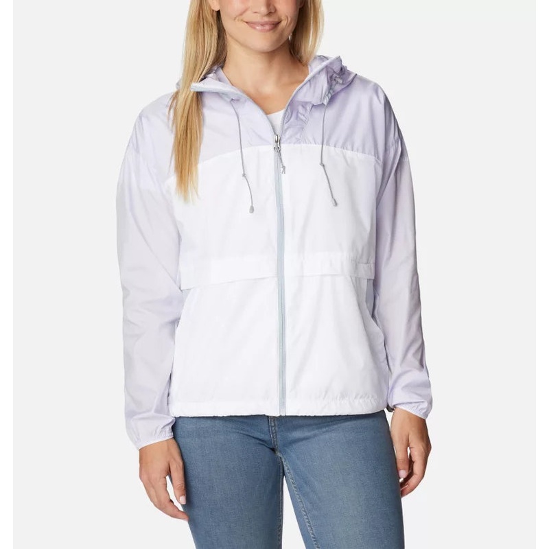 Women’s Alpine Chill Windbreaker Jacket PURPLE TINT/WHITE/CIRRUS GREY XS